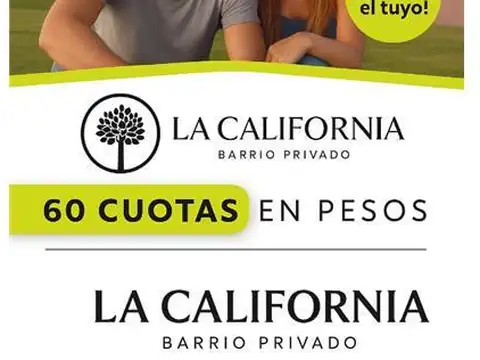 Terreno en Venta en California, Resistencia