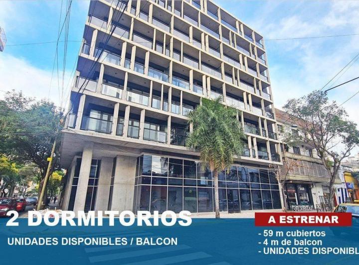 Departamento · 59m² · 3 Ambientes · 1 Cochera
