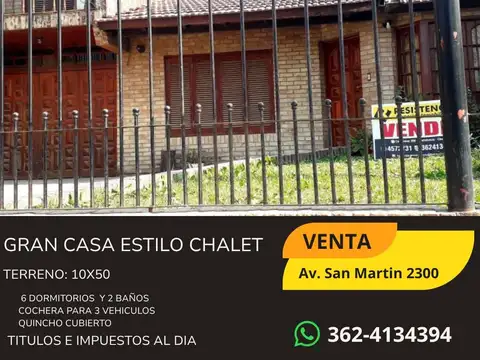 Casa en Venta en Resistencia, San Fernando