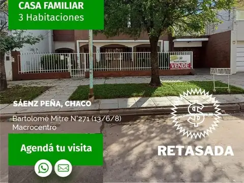 Casa en Venta en Presidencia Roque Saenz Peña, Comandante Fernández