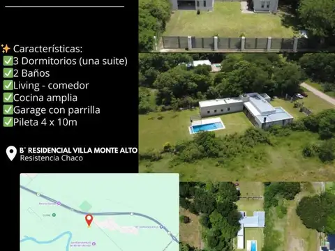 Casa en Venta en MonteAlto, Resistencia