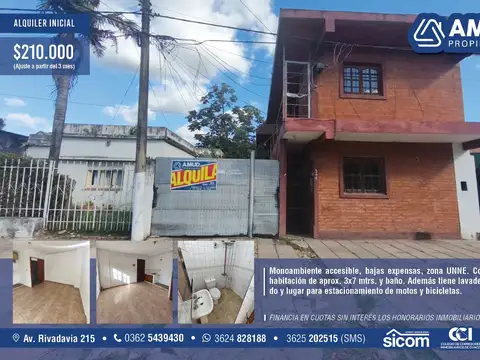 Departamento en Alquiler en Villa Central Norte, Resistencia