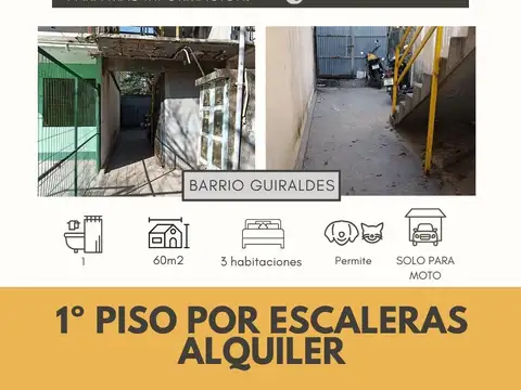 Departamento en Alquiler en Güiraldes, Resistencia