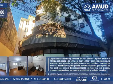 Departamento en Alquiler en Macrocentro, Resistencia