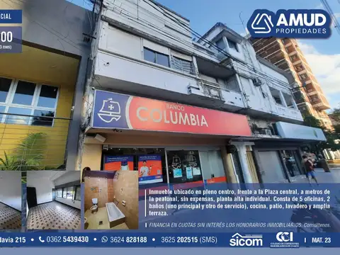 Oficina en Alquiler en Microcentro, Resistencia