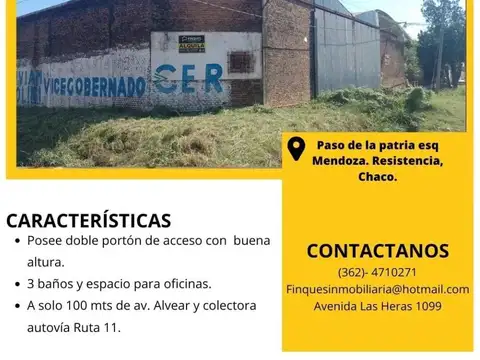 Galpón en Venta en Ruta 11, Resistencia