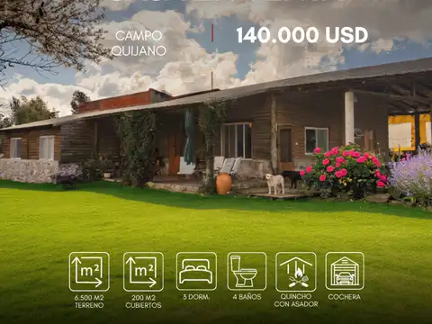 Casa en Venta en Campo Quijano, Rosario de Lerma