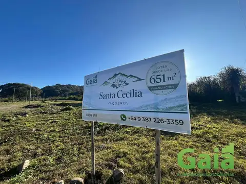 Terreno en Venta en Vaqueros, La Caldera