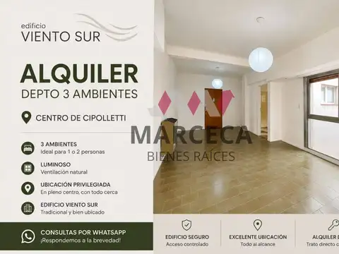 Departamento en Alquiler en Cipolletti, General Roca