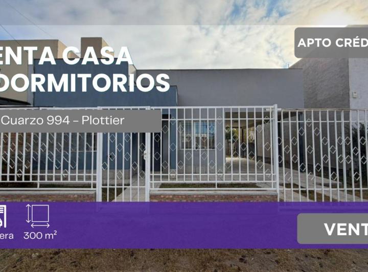 Casa · 62m² · 3 Ambientes