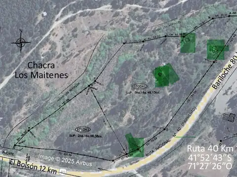 Campo en Venta en Los Repollos, Bariloche
