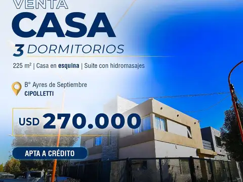 Casa en Venta en Cipolletti, General Roca