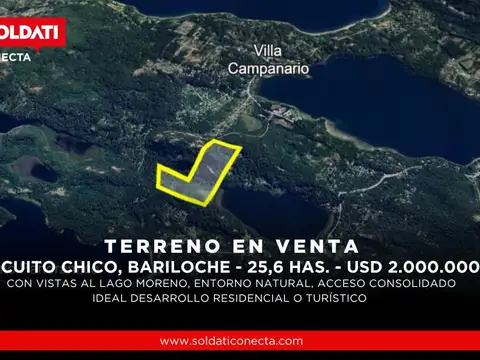 Terreno en Venta en San Carlos de Bariloche, Bariloche