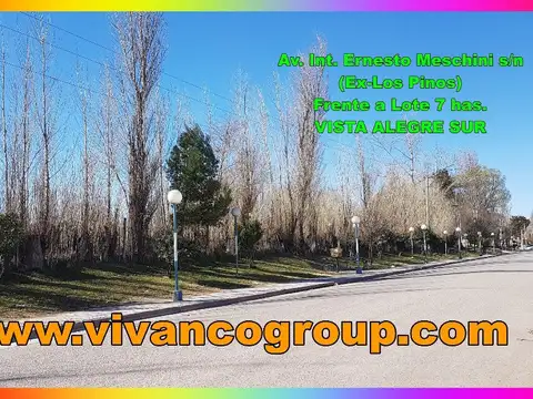 Terreno en Venta en Vista Alegre Norte, Confluencia
