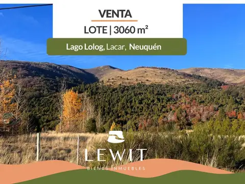 Terreno en Venta en Lago Log Log, Lácar