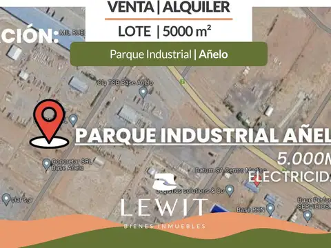 Terreno en Alquiler en Añelo, Neuquén