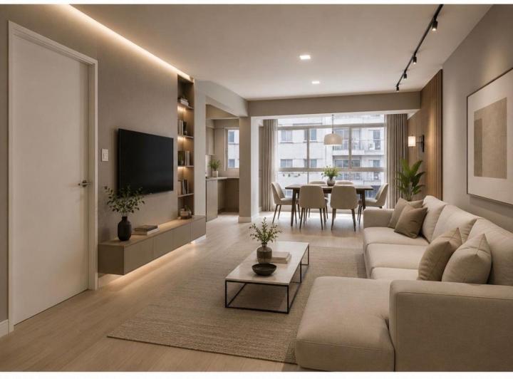 Departamento · 72m² · 3 Ambientes · 1 Cochera