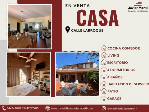 Casa en Venta en Concepción del Uruguay, Uruguay