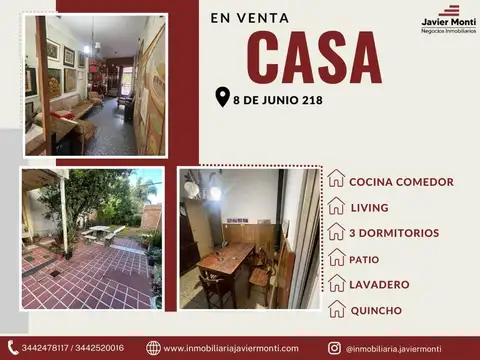 Casa en Venta en Concepción del Uruguay, Uruguay