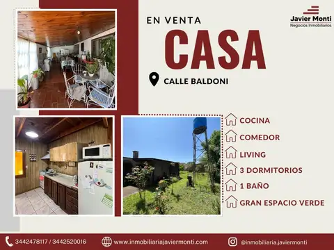Casa en Venta en Concepción del Uruguay, Uruguay