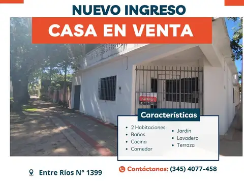 Casa en Venta en Concordia, Entre Ríos