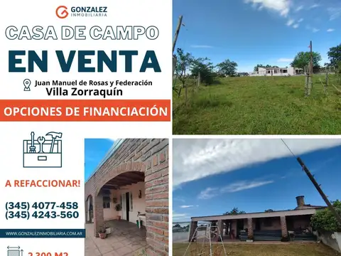 Casa en Venta en Villa Zorraquin, Concordia