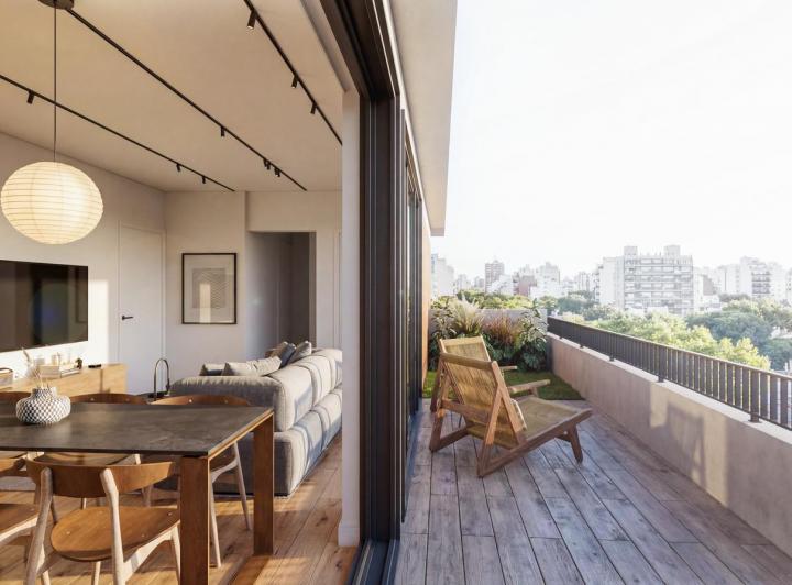 Departamento · 80m² · 4 Ambientes · 1 Cochera