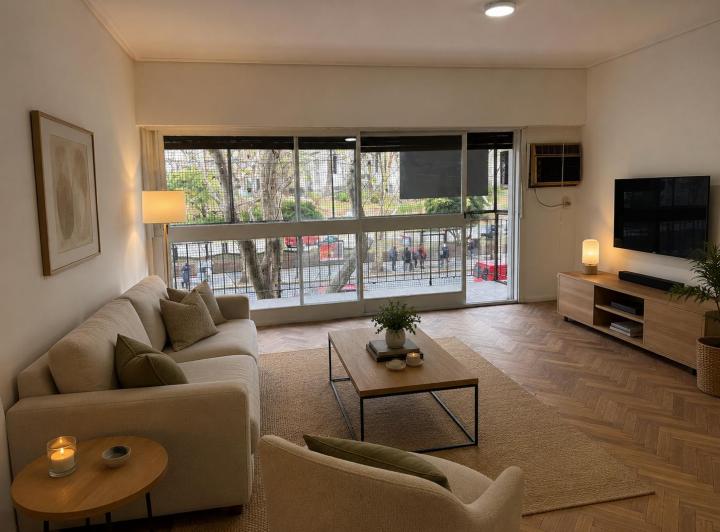 Departamento · 120m² · 4 Ambientes · 1 Cochera