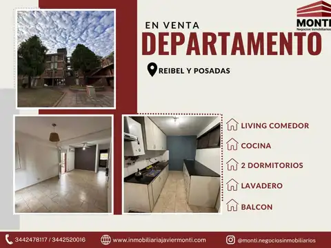 Departamento en Venta en Concepción del Uruguay, Uruguay