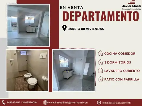 Departamento en Venta en Concepción del Uruguay, Uruguay