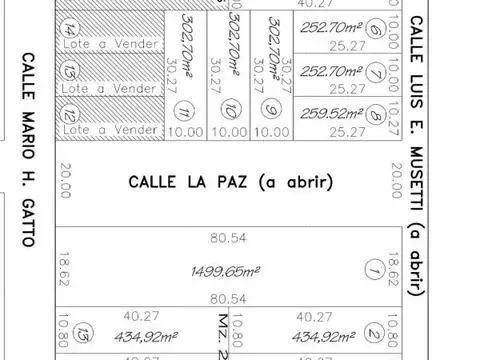 Terreno en Venta en Concordia, Entre Ríos