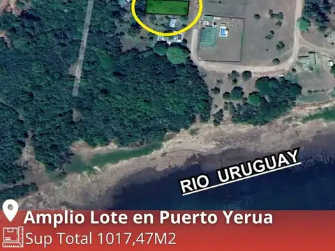 Terreno en Venta en Puerto Yerua, Concordia