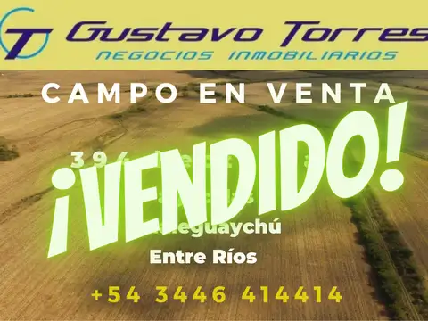 Campo en Venta en Gualeguaychu, Gualeguaychú