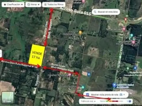 Campo en Venta en Concordia, Entre Ríos