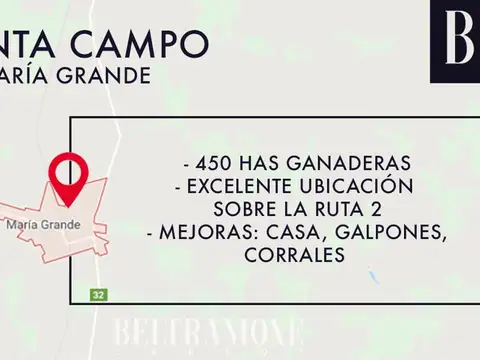 Campo en Venta en Maria Grande, Paraná