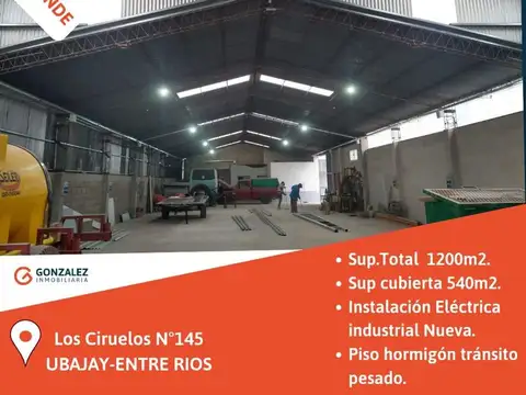 Galpón en Venta en Ubajay, Colón