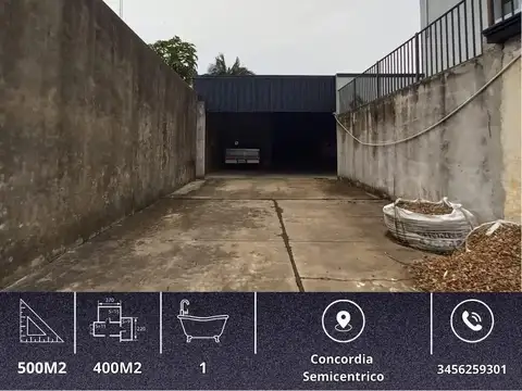Galpón en Alquiler en Concordia, Entre Ríos