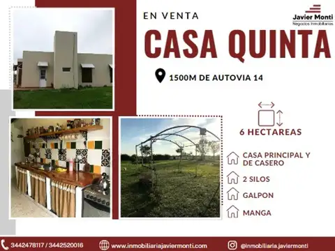 Quinta en Venta en 1 de Mayo, Uruguay