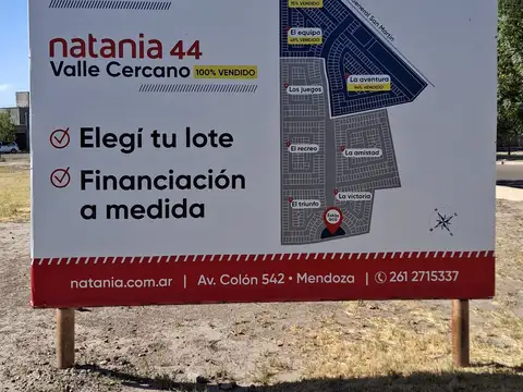 Terreno en Venta en Buena Nueva, Guaymallén