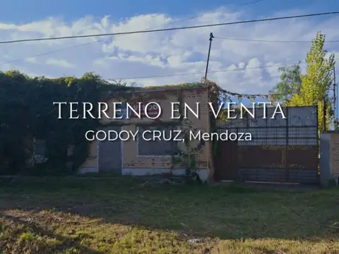 Terreno en Venta en Godoy Cruz, Mendoza