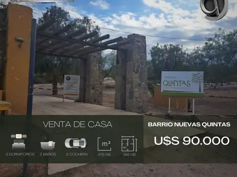 Casa en Venta en El Challao, Las Heras