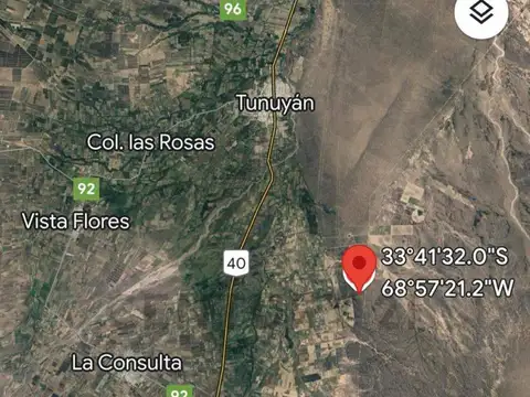 Campo en Venta en San Carlos, Mendoza