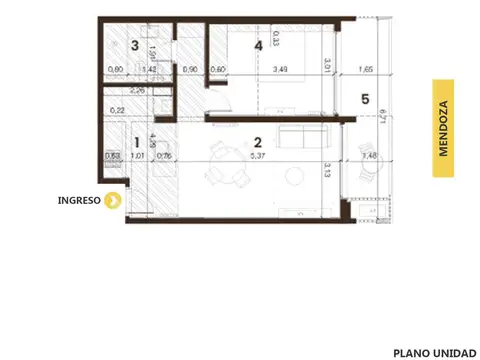Departamento en Venta en Centro, Rosario