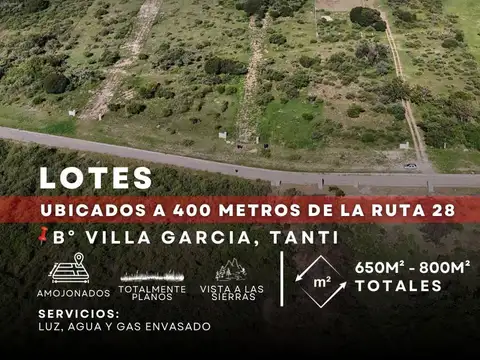 Terreno en Venta en Tanti, Punilla