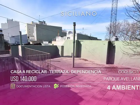 Casa en Venta en Parque Avellaneda, Capital Federal
