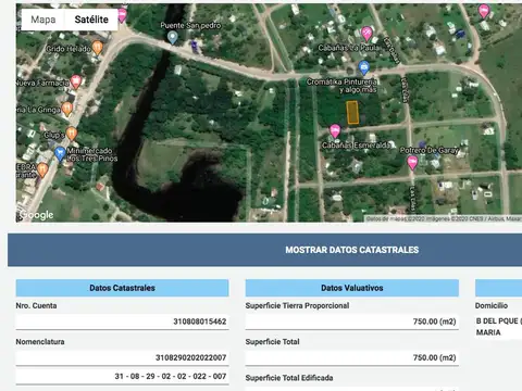 Terreno en Venta en Villa Ciudad de America, Santa María