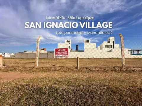 Terreno en Venta en San Ignacio Village, Countries y Barrios Cerrados en Cordoba Capital