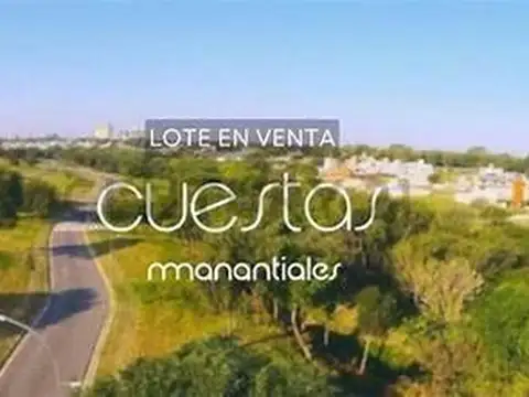 Terreno en Venta en Costas De Manantiales, Countries y Barrios Cerrados en Cordoba Capital