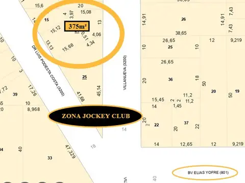 Terreno en Venta en Jardín, Córdoba