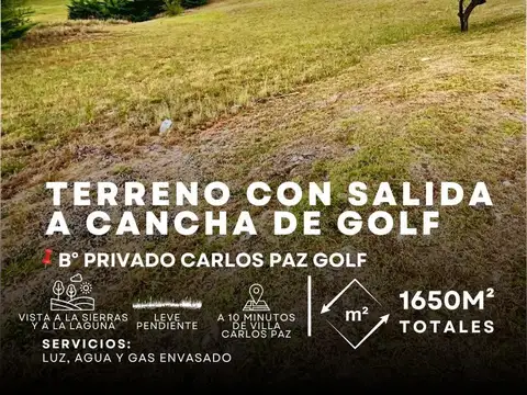 Terreno en Venta en San Antonio de Arredondo, Punilla